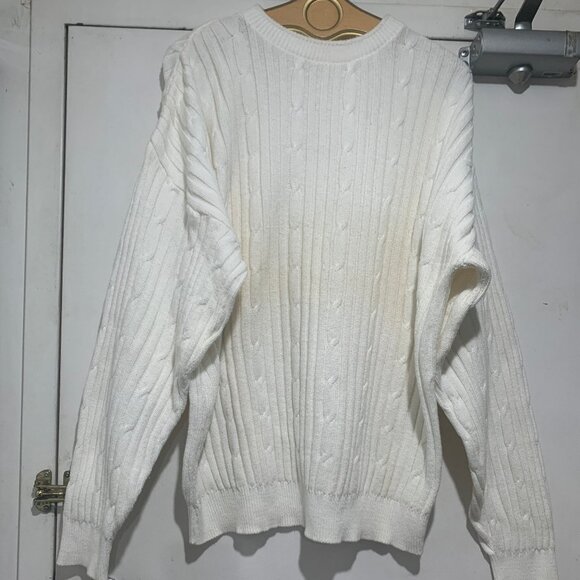 VINTAGE CAPE ISLE KNITTERS COTTON PATTERN SWEATERS SIZE XL - Picture 10 of 15